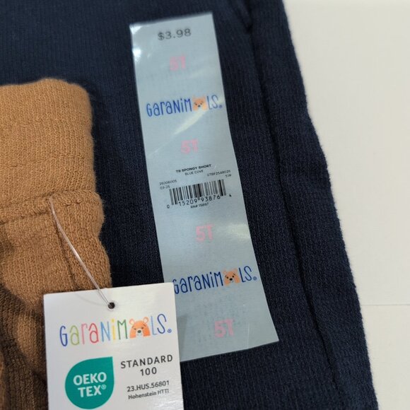 Garanimals Mix Em Up 5T Shorts Knit Bermuda & Spongy - Picture 3 of 9